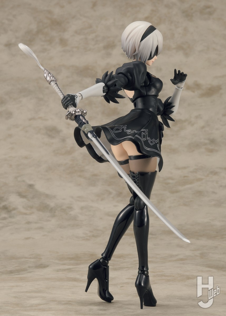 アニメ『NieR:Automata Ver1.1a』』より、2B（ヨルハ二号B型）がfigma