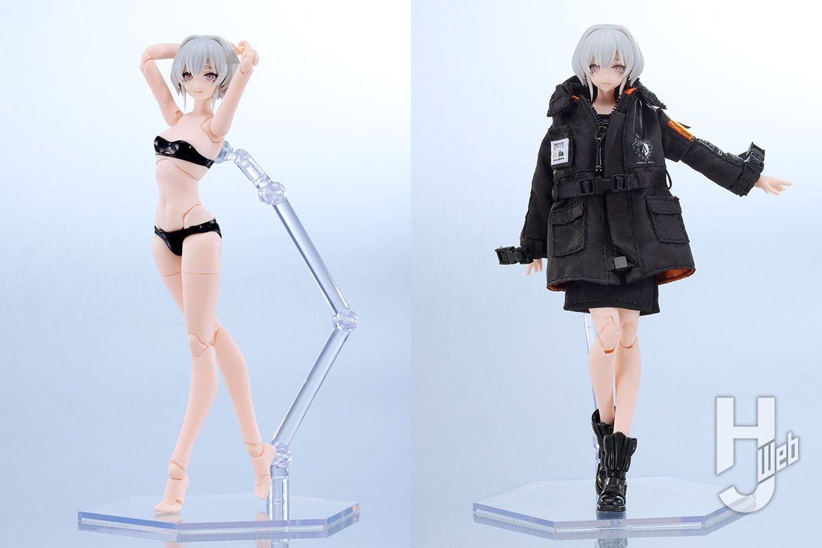 neco氏デザインのオリジナルプラモデル登場！素体の「PLAMAX Xi-Ⅲ