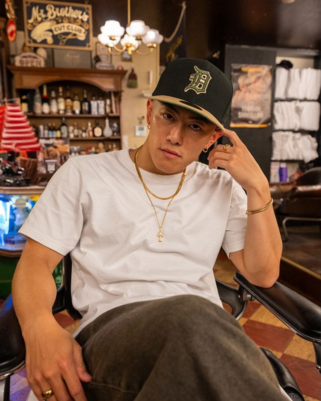 MR.BROTHERS CUT CLUB × NEW ERA Gatsby XL MR.BROTHERS CUT CLUB