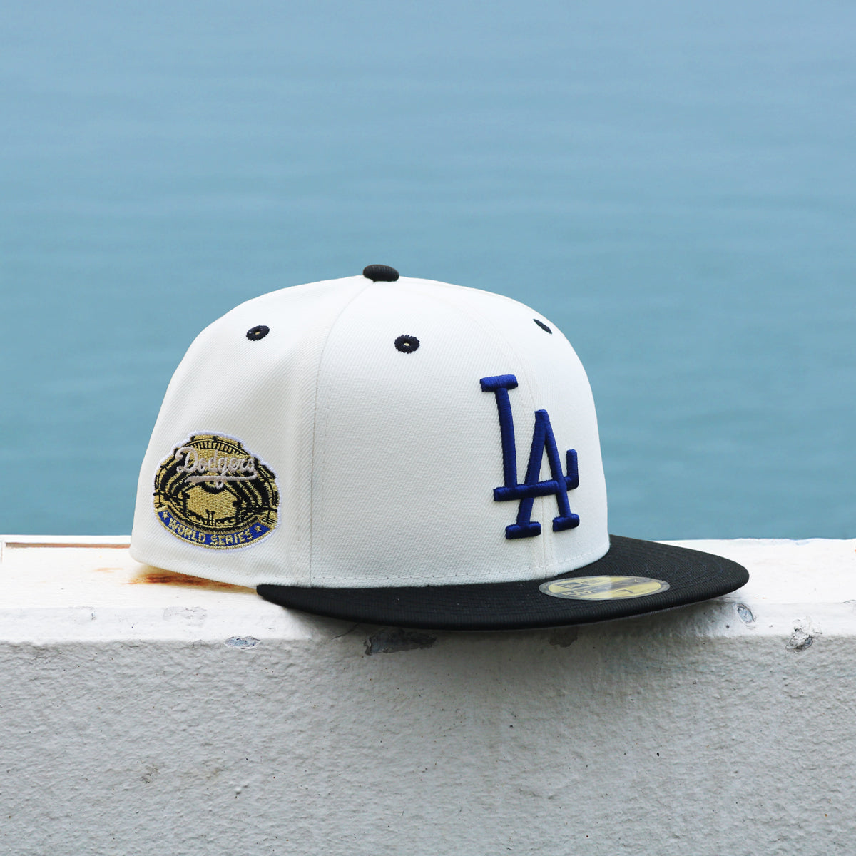 NEW ERA - 59FIFTY LOS ANGELES DODGERS CO1963 WS CHROME/BLACK
