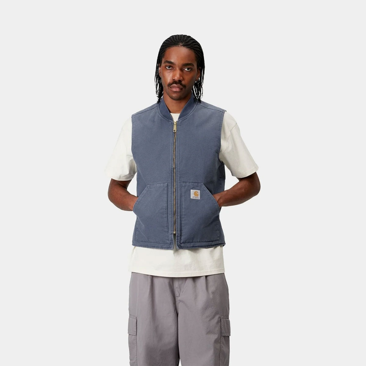 CARHARTT - CLASSIC VEST Dusky Blue【I034821-25S】 – HOMEGAME TOKYO