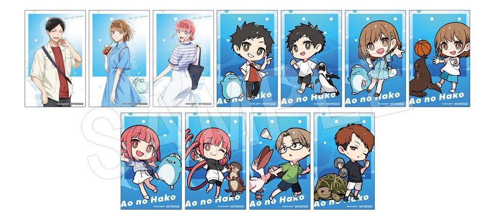 サンシャイン水族館でTVアニメ「アオのハコ」の大喜と千夏のお出かけを