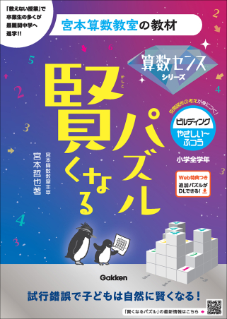 宮本算数教室の教材『賢くなるパズル 算数センスシリーズ ビルディング