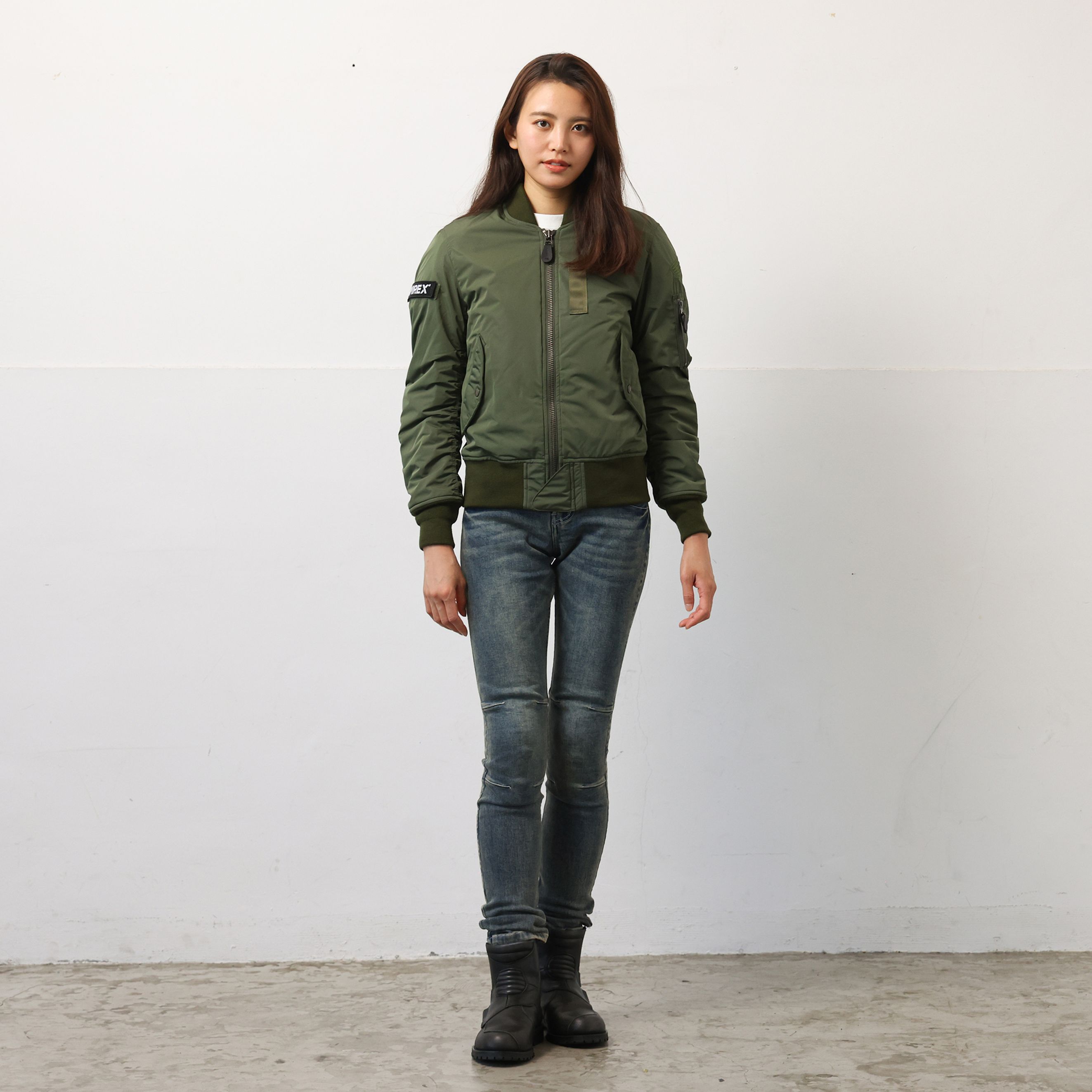 MA-1ジャケット(WM カーキ): ウェア・グッズ｜HondaGO BIKE GEAR