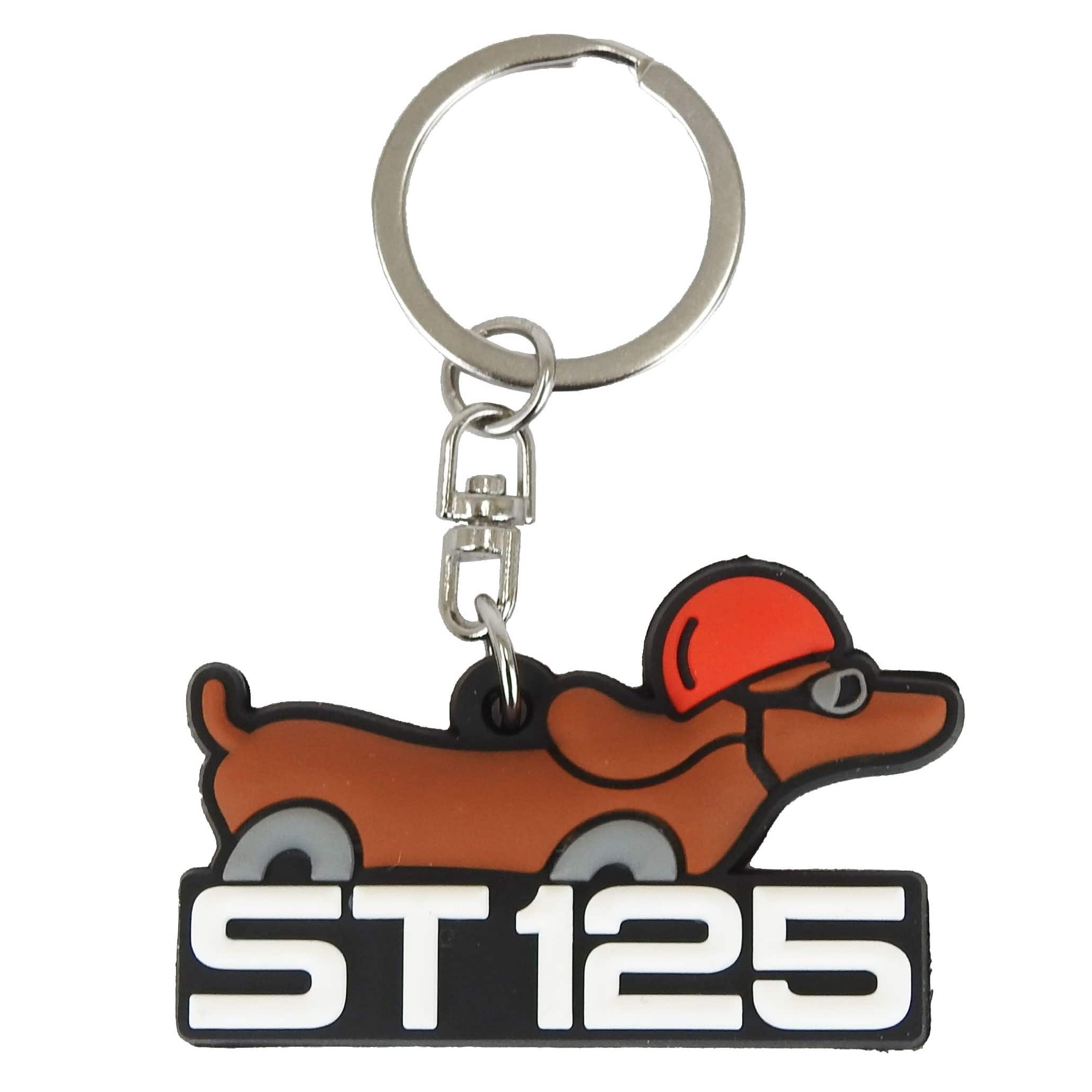 PVC ラバーキーホルダー(F ダックス125 ダックスフンド): ウェア