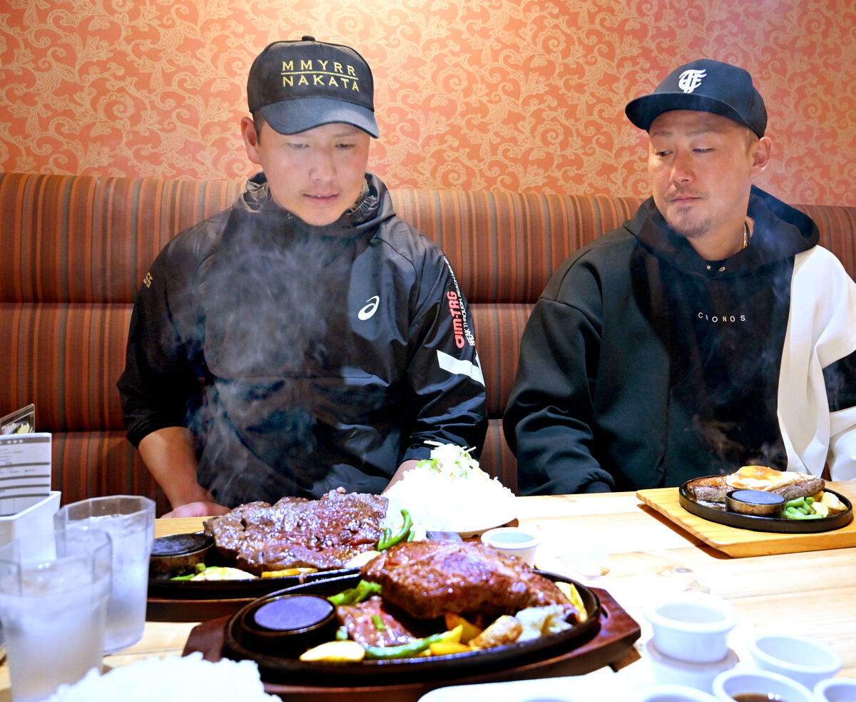 巨人】秋広優人、昼からステーキ800グラムにご飯2・5合 松井秀喜