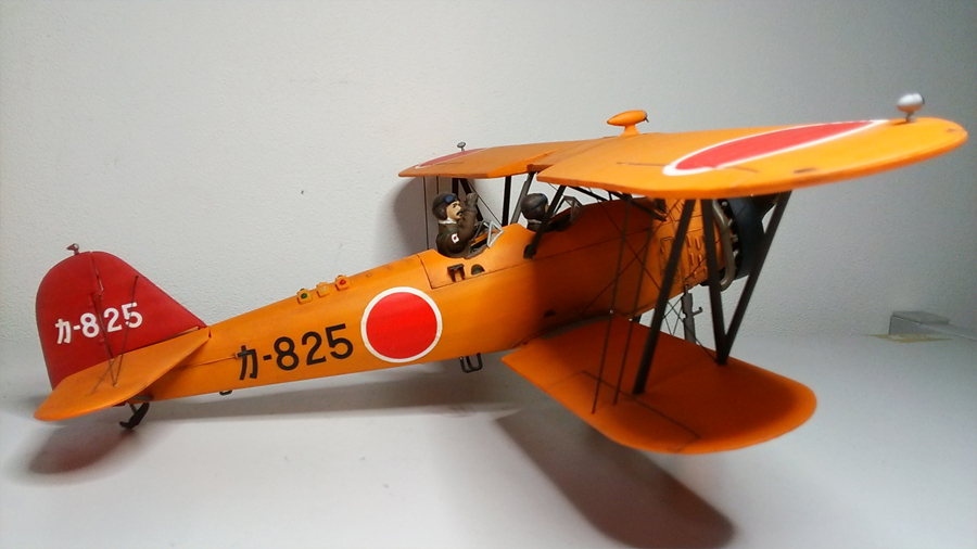 九三式陸上中間練習機 リアルモーターライズ 1/32完成品 旧日本海軍 93