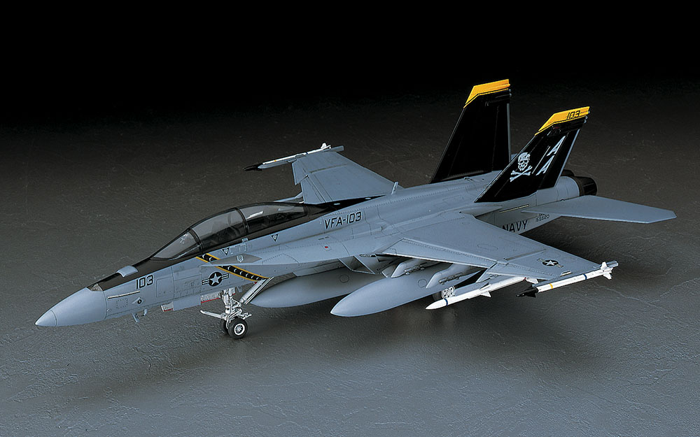 ハセガワ、1/48スケールプラモデル「F/A-18F スーパーホーネット」再販