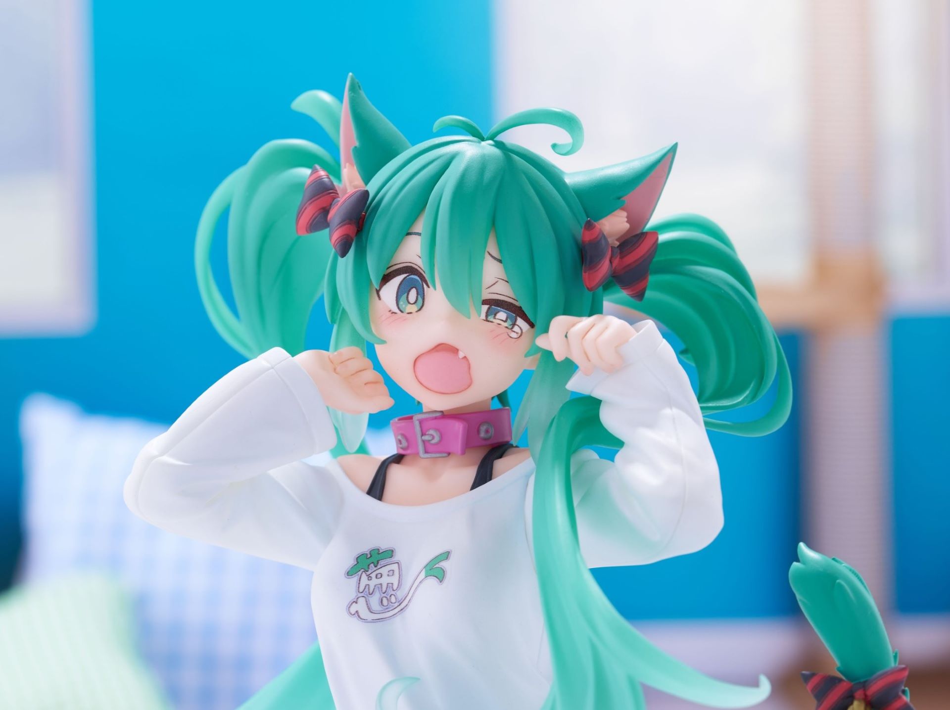 可愛いネコミミ姿の初音ミクがプライズフィギュア「Desktop Cute