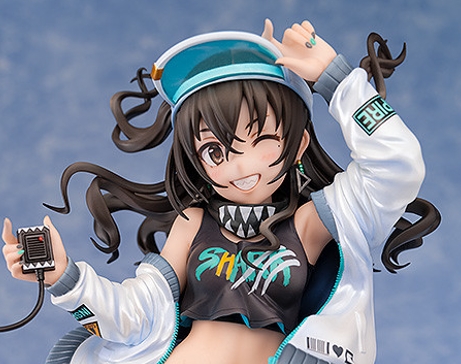 デレマス」より、フィギュア「砂塚あきら ストリーミングチアー＋