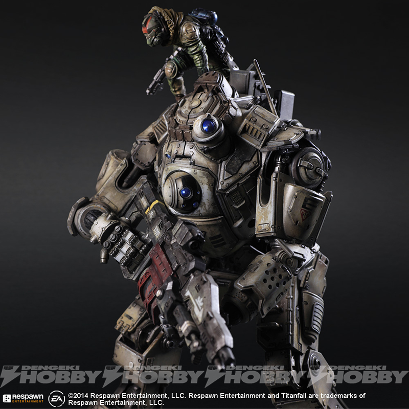 人気FPS『TITANFALL』の「アトラス」が可動式アクションフィギュアに