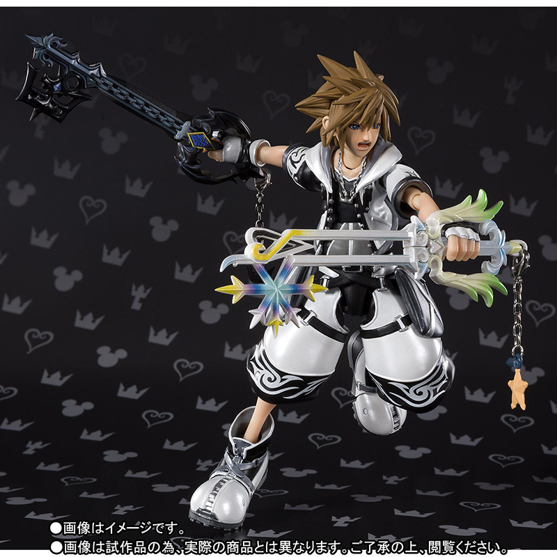 キングダムハーツ』ソラがファイナルフォームの姿でS.H.Figuarts