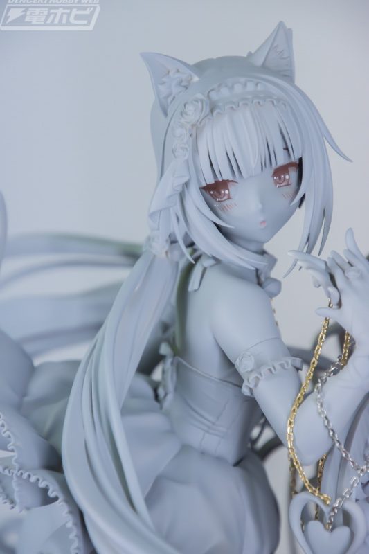 ネコぱら』ショコラとバニラの原型が初展示！Tony氏が描いたエルフ美