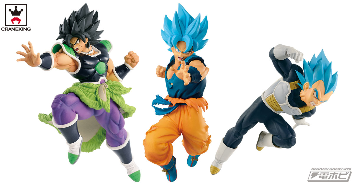 ブロリー×悟空×ベジータ!!映画『ドラゴンボール超 ブロリー』で活躍