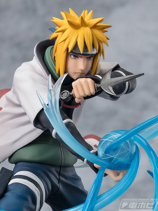 NARUTO-ナルト- 疾風伝』四代目火影・波風ミナトが螺旋丸とクナイを