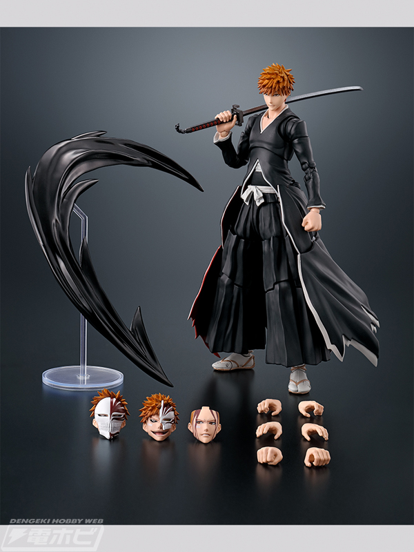 BLEACH』虚化した黒崎一護がS.H.Figuartsでアクションフィギュア化