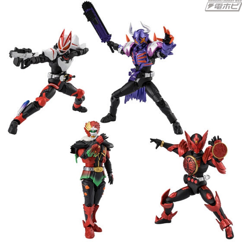 仮面ライダー』食玩フィギュア新シリーズ「掌動EXCEED」の第1弾が登場