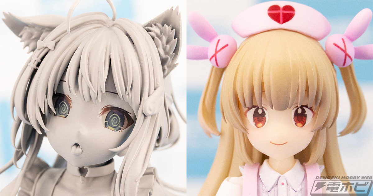 VTuber「名取さな」アクションフィギュアやkarory氏が描く「ネコミミ