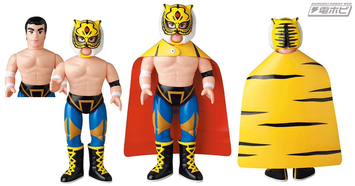 実在の格闘家やレジェンドプロレスラーを題材にしたレトロテイストの