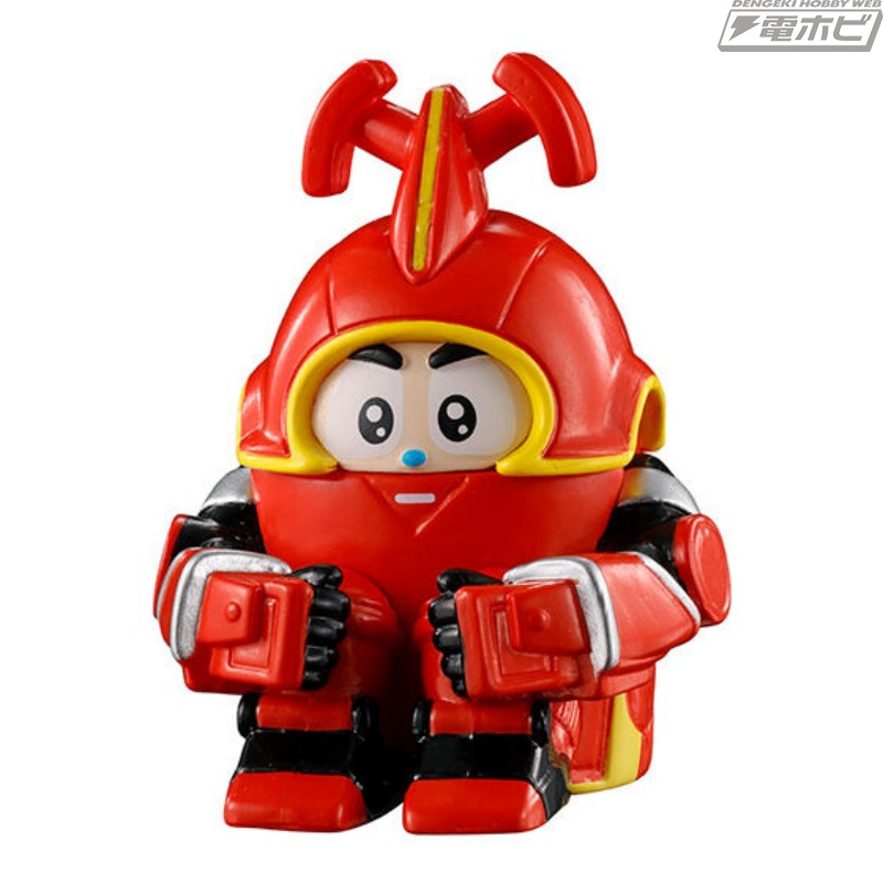 テツワン探偵ロボタック』『ビーロボカブタック』がガシャポン