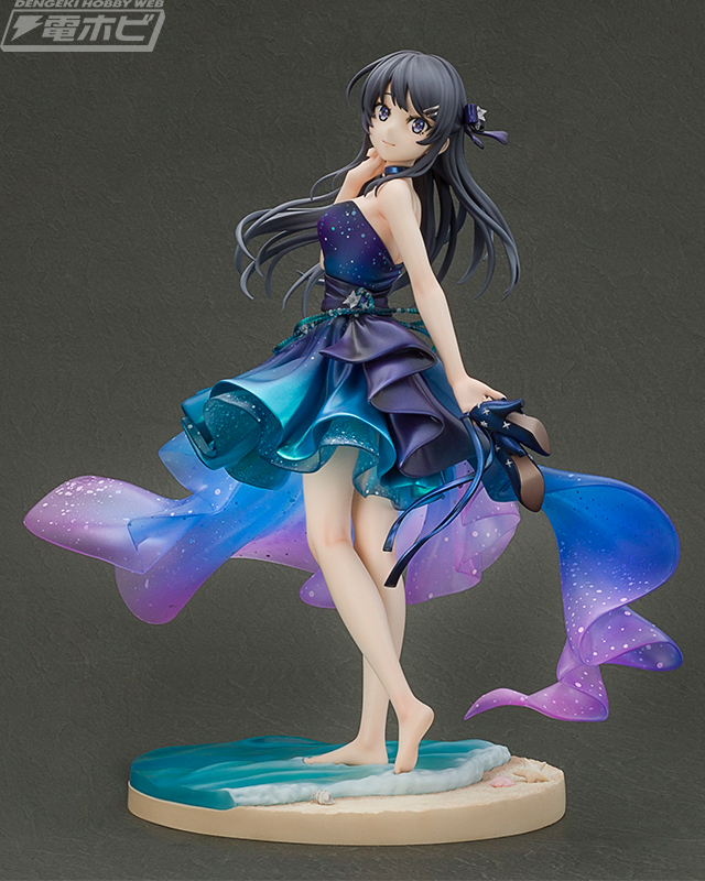 青ブタ』桜島麻衣がきらびやかなミニスカドレス姿でフィギュア化