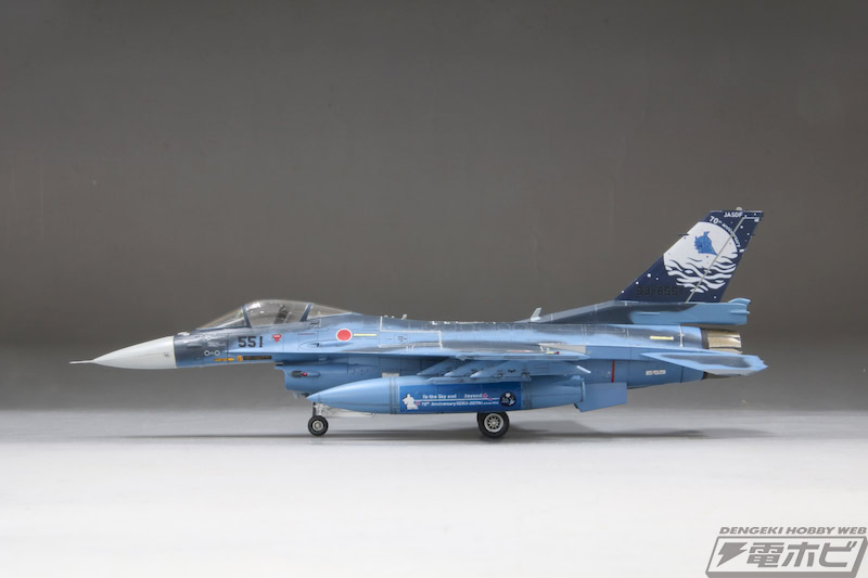 創立70年を祝う記念塗装機を精密に再現！ファインモールド「航空自衛隊