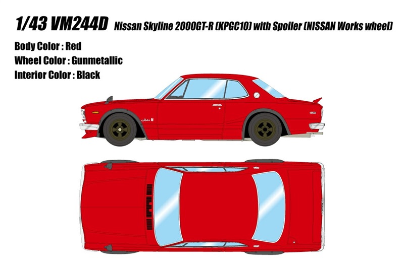 人気の「ハコスカ」がヴィジョンより1/43スケールミニカー化