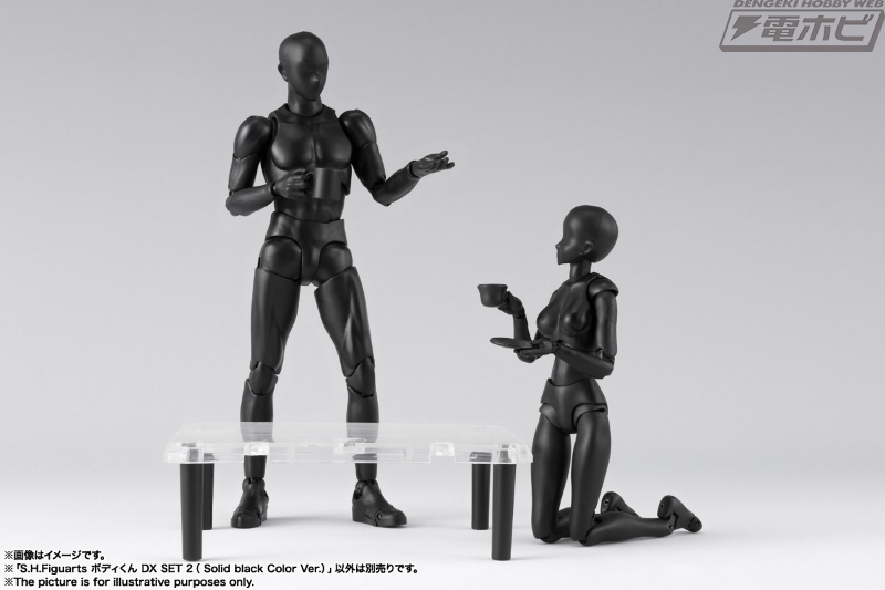 圧倒的可動域を誇るモデル用フィギュアのNEWバージョンが登場