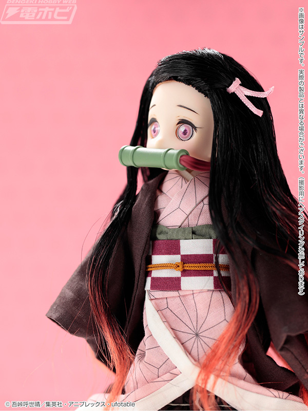 鬼滅の刃』小さくなった姿の禰豆子がドールに！アゾンのちっちゃくて