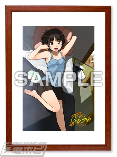 締切迫る！『アマガミ』10周年記念の担当声優箔押しサイン入り複製原画