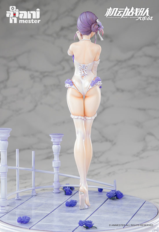 花嫁姿がかわいい！『機動戦隊アイアンサーガ』テレサが1/7スケール