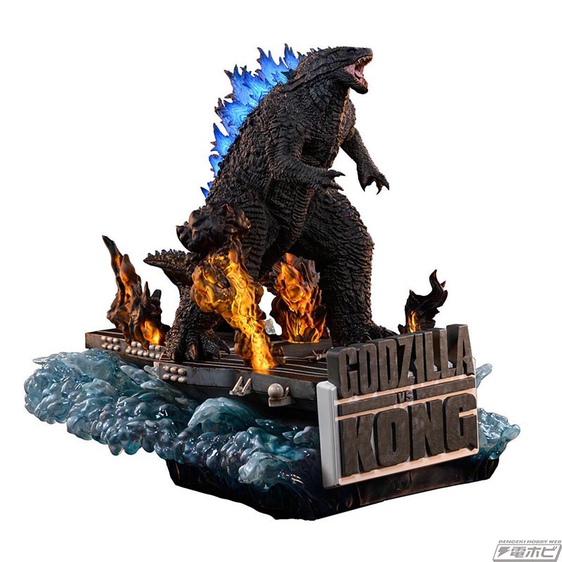 GODZILLA vs. KONG』ゴジラ〔2021〕とコング〔2021〕の2大怪獣が全高約