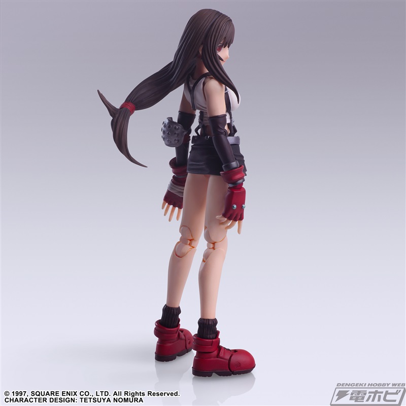 FF7』エアリスとティファが懐かしい姿で可動フィギュア化！デジタル版