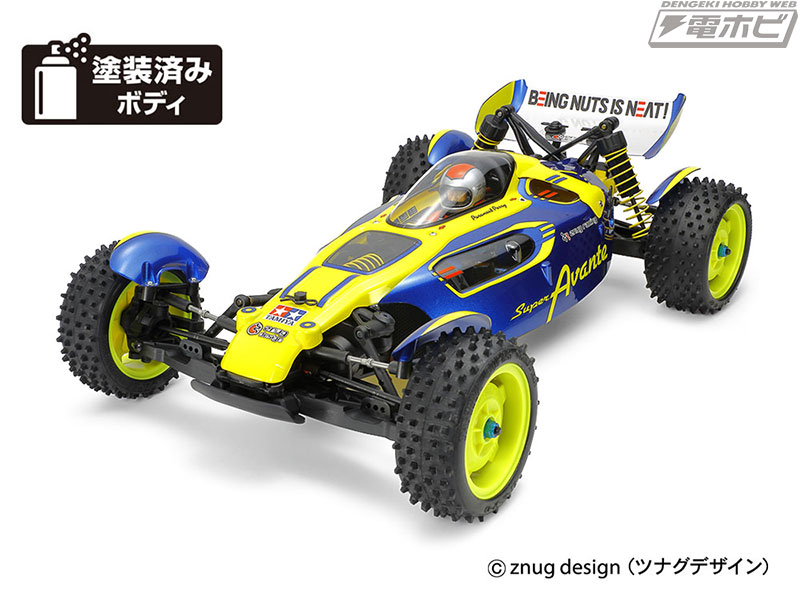 塗装済みバージョン登場！タミヤ電動RCの名車「アバンテ」の名を継ぐ次