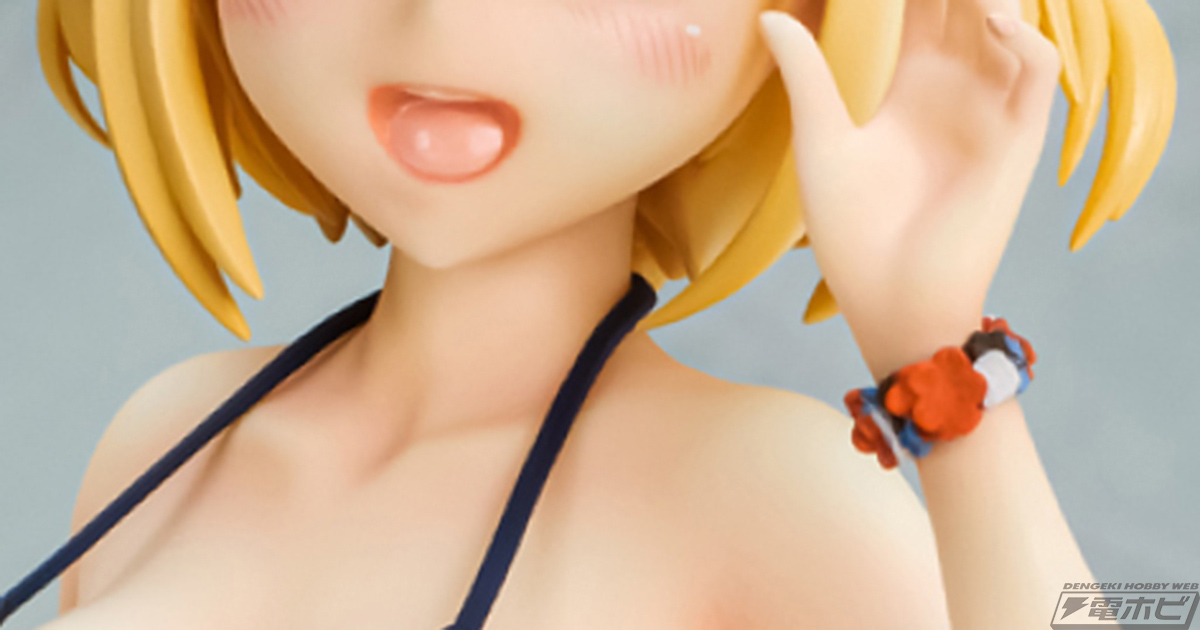 まいてつ』ビキニ姿の雛衣ポーレットフィギュアの彩色見本がチラ見せ