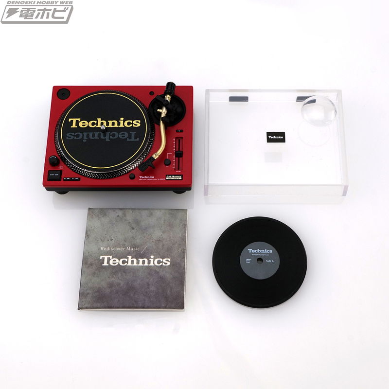 Technics製ターンテーブルの限定モデル「SL-1200M7L」がミニチュア化