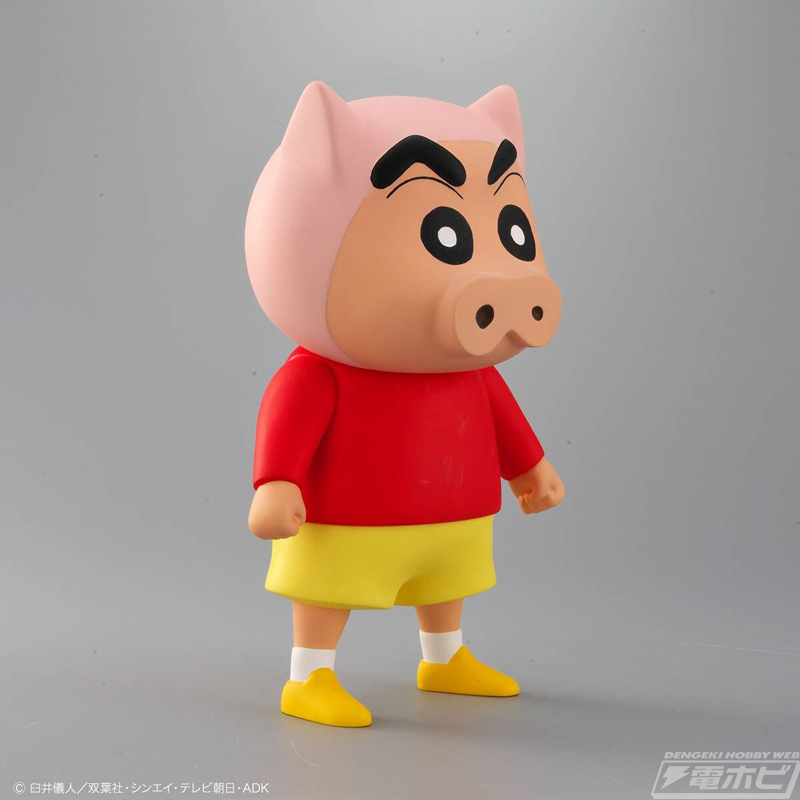 クレヨンしんちゃん』ぶりぶりざえもんの顔の着ぐるみを被った