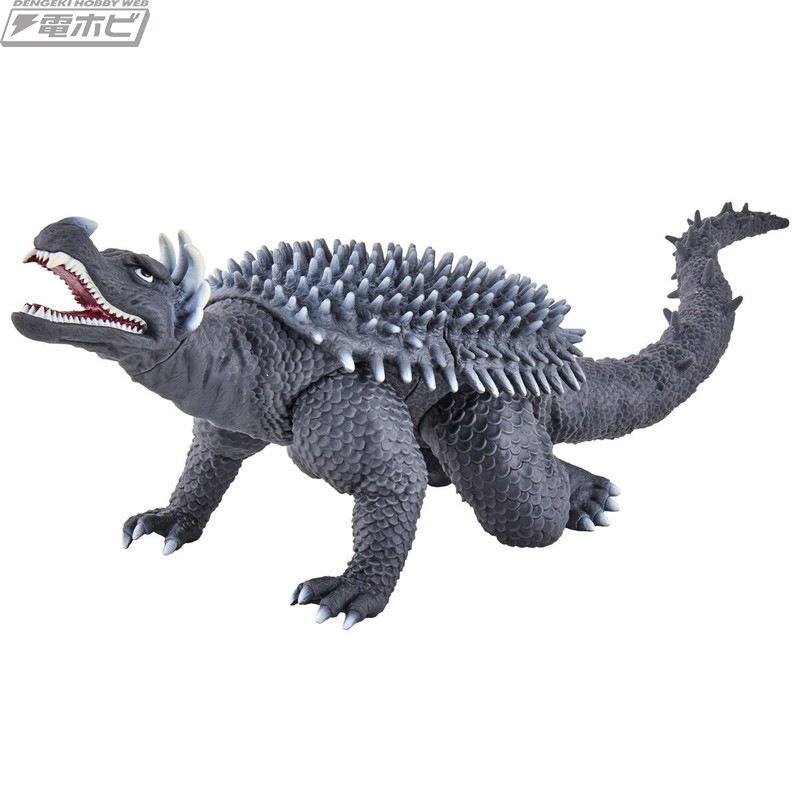 ゴジラの逆襲』ゴジラとアンギラスがバンダイのソフビフィギュア