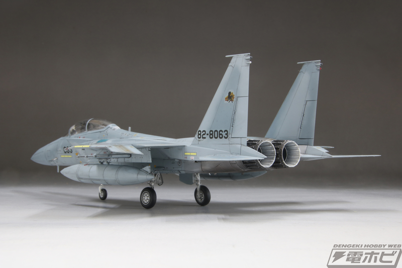ファインモールドの「航空自衛隊 F-15DJ 戦闘機」1/72スケールキットが