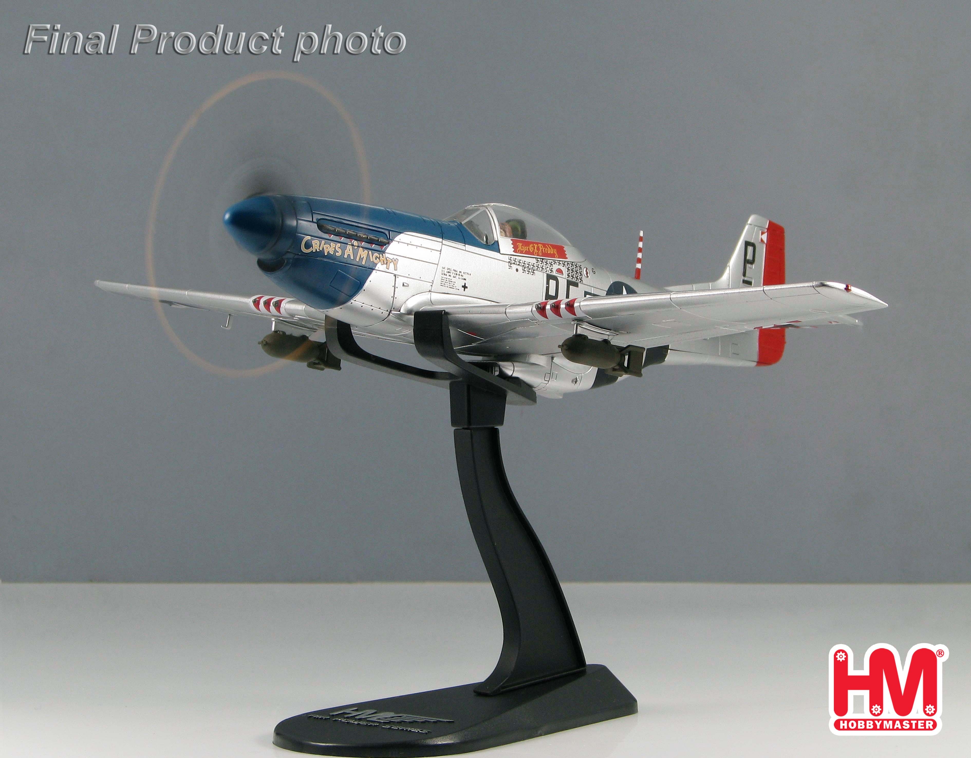 P-51D Mustang 44-14906 PE-P, 328th FS Cripes A'Mighty