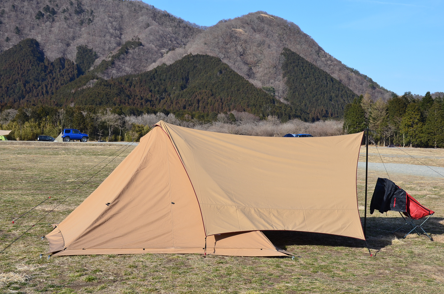 テンマクデザイン パンダ タープ TC スチールポール付き テンマク