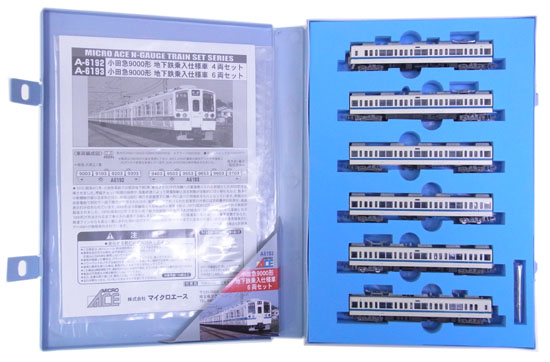 公式]鉄道模型(A6193小田急9000形 地下鉄乗入仕様車 6両セット)商品