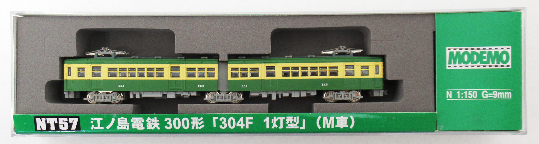 リアル幌付 MODEMO NT57 江ノ島電鉄 300形「304F 1灯型」M車 Yahoo