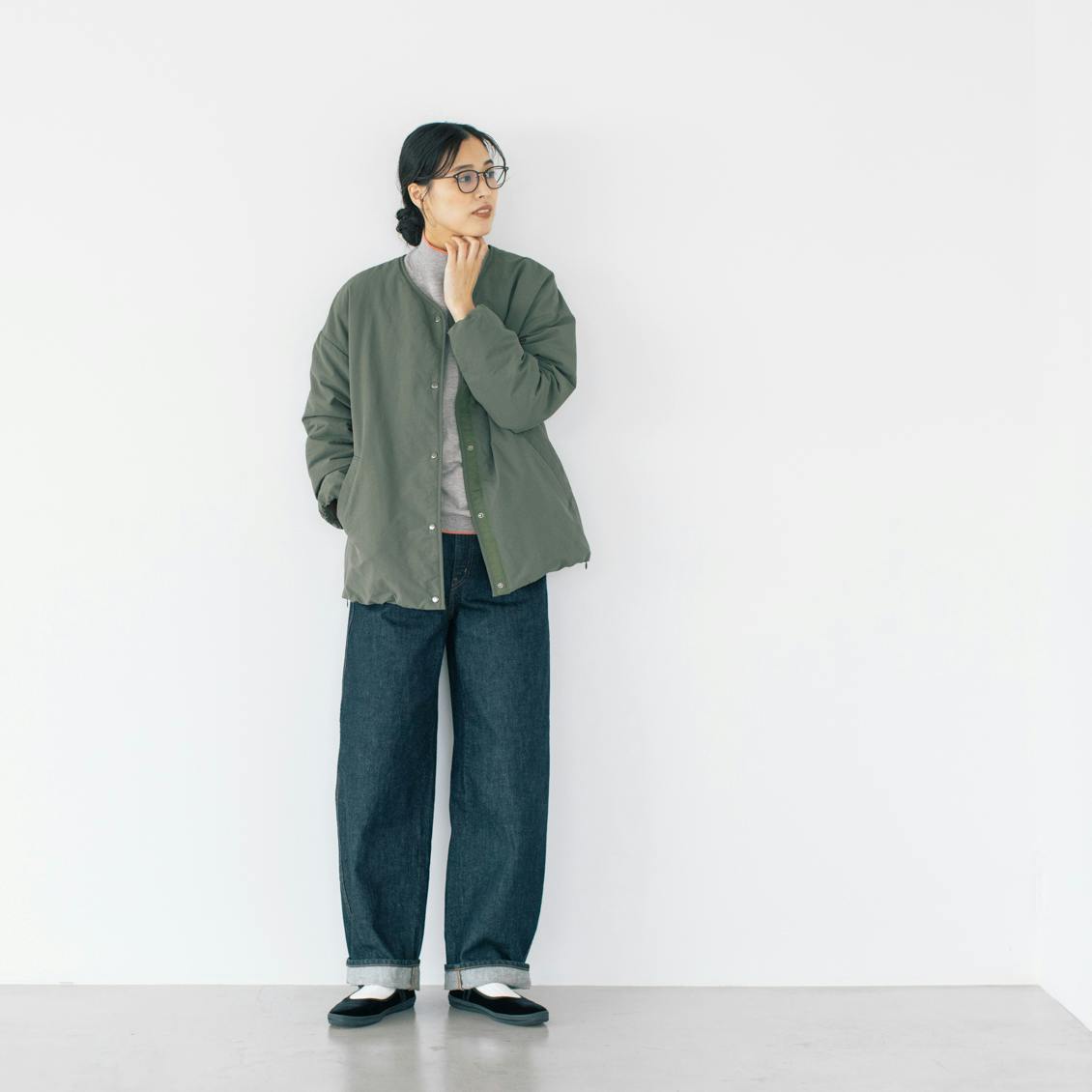 これさえあればの1枚に」こだわり襟のショート丈コート 北欧暮らしの