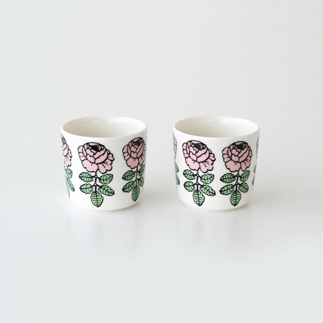 日本別注】Marimekko / マリメッコ / Vihkiruusu / ラテマグ2個セット