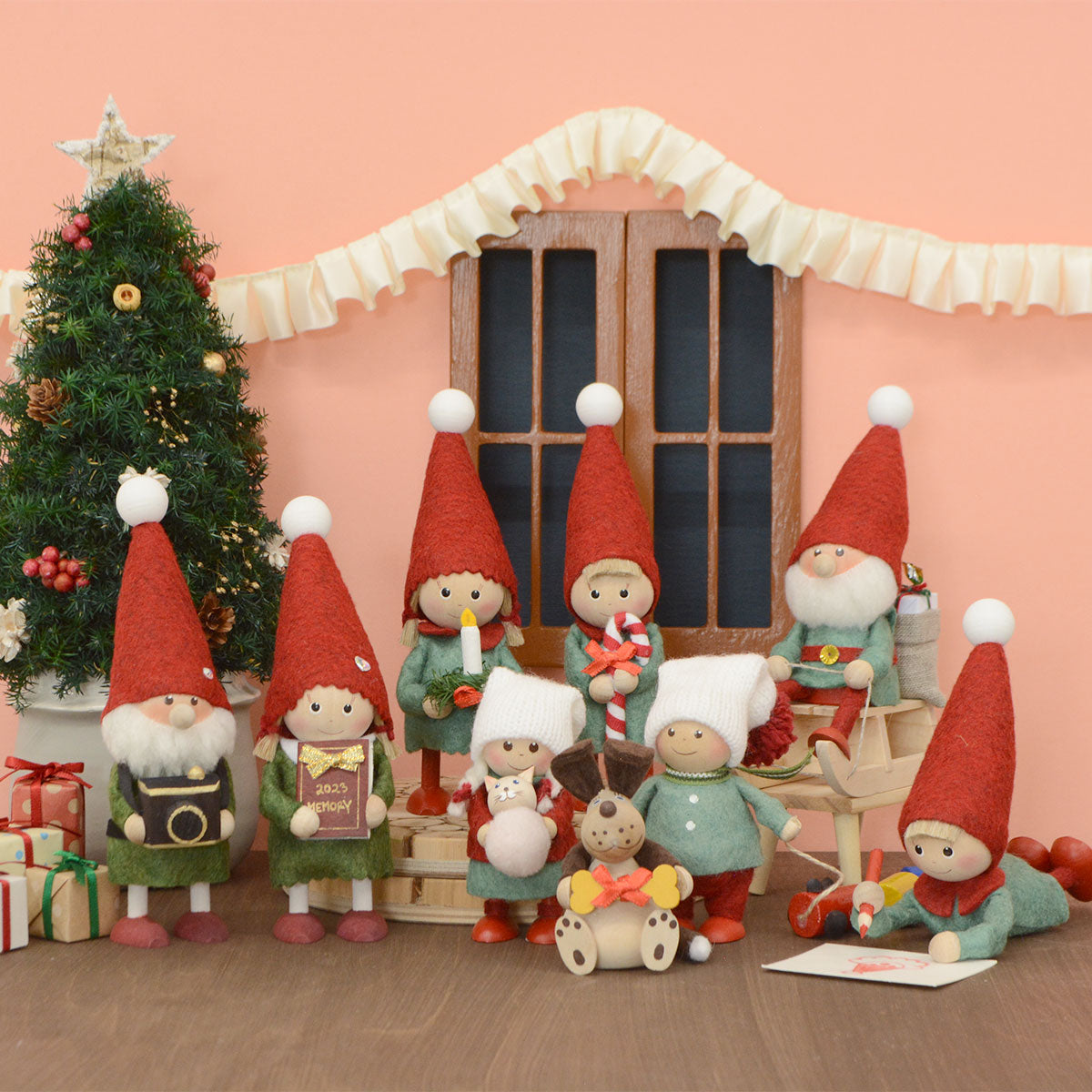 NORDIKA nisse ノルディカ ニッセ クリスマス 木製人形 ( 2023