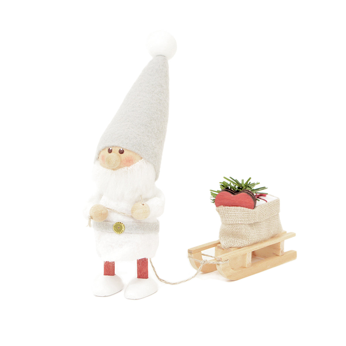 NORDIKA nisse ノルディカ ニッセ クリスマス 木製人形 ( ハートを