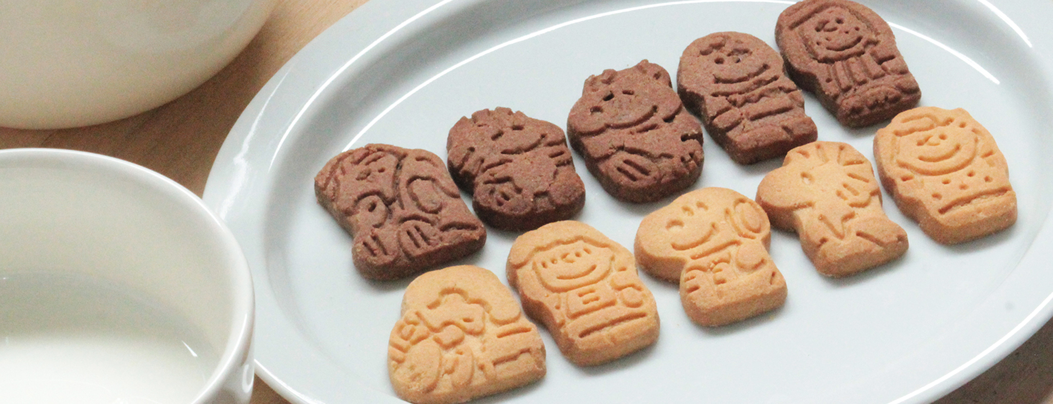 ぐでたまプリントビスケット4パック | hokka/ホッカ 北陸製菓株式会社