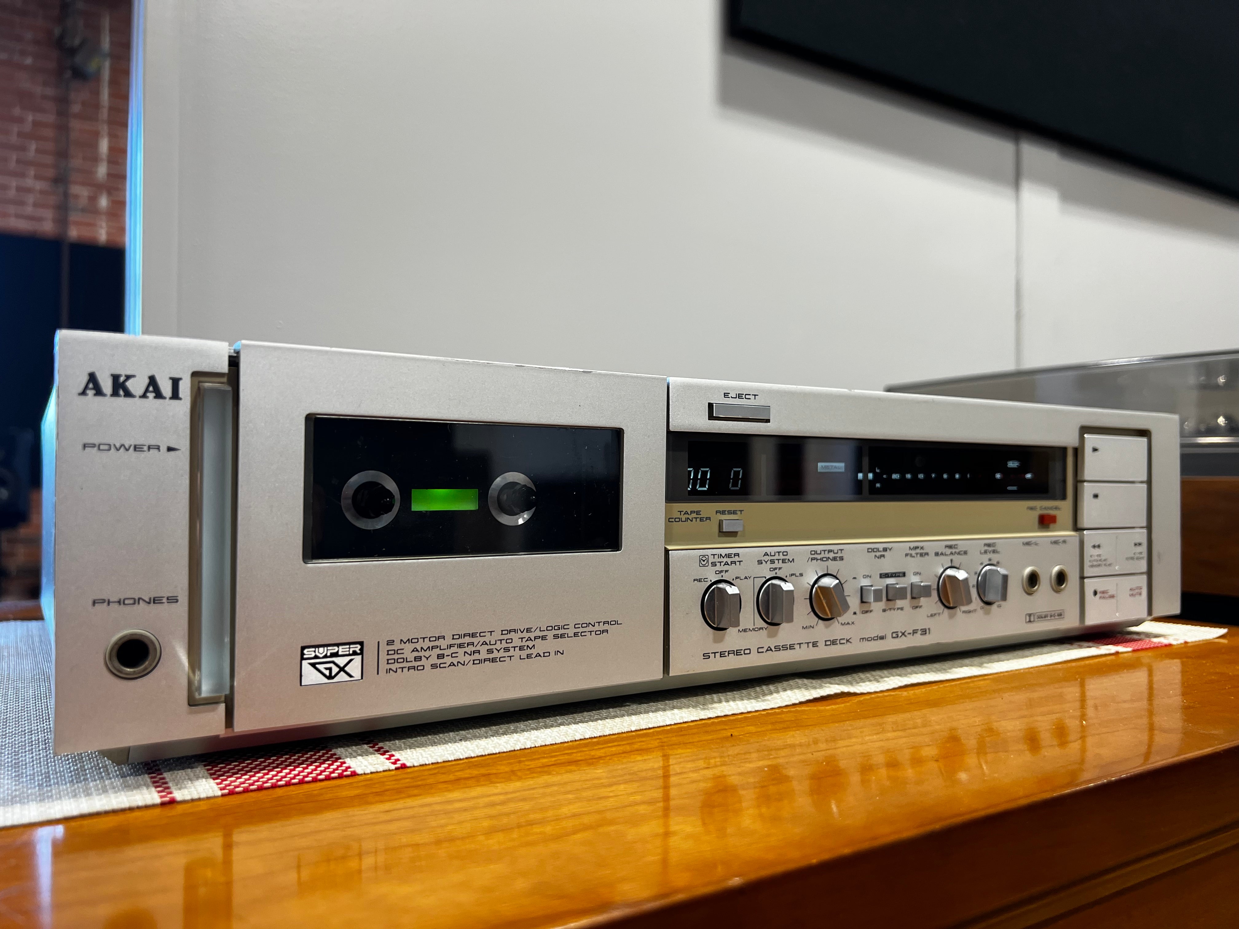 AKAI GX-F31 カセットデッキ AKAI GX-F31 vintage Direct Drive Stereo