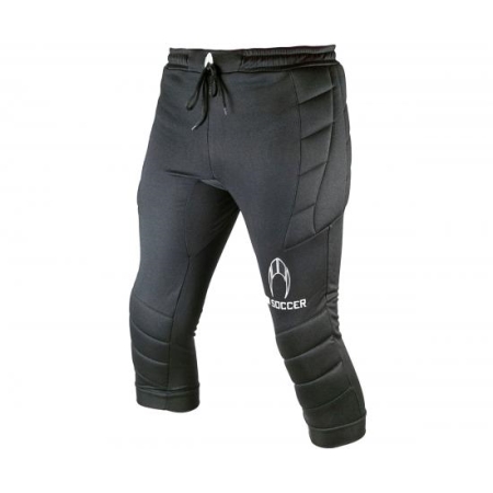 TROUSERS 3/4 LOGO(BLACK LOGO) / パッド入りGK用7分丈パンツ